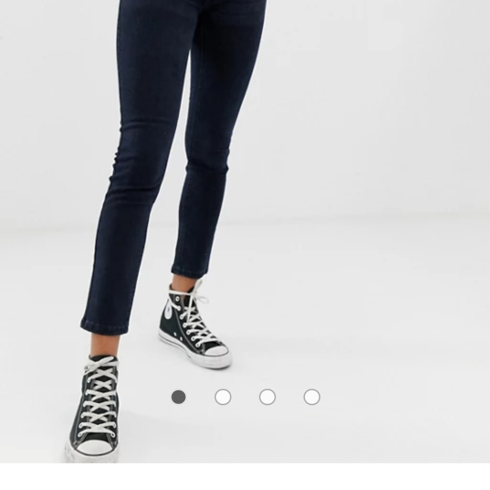 NWT Plus Size Black Skinny Jeans - ASOS